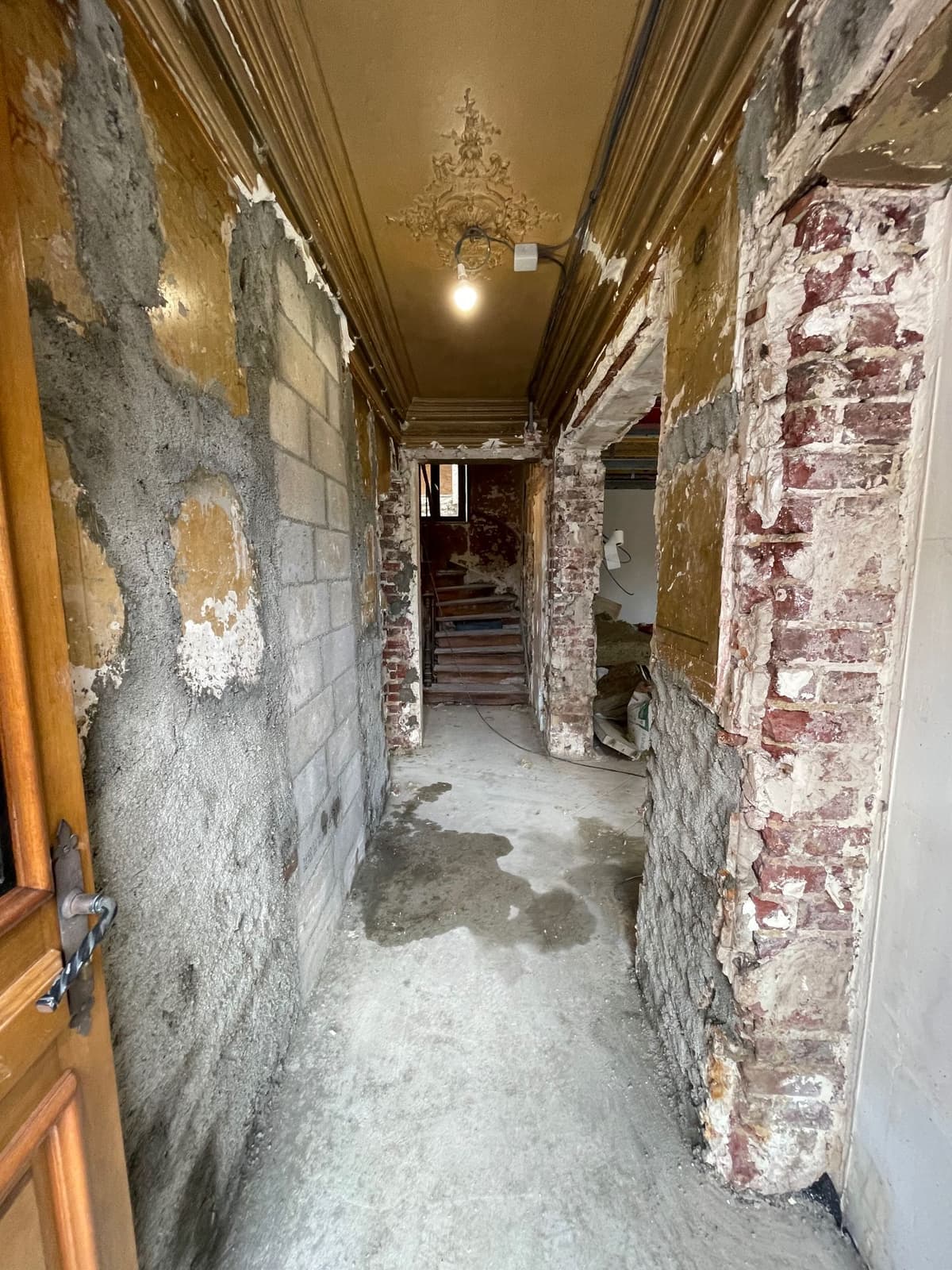 Avant rénovation - Rénovation complète d'un espace de vie