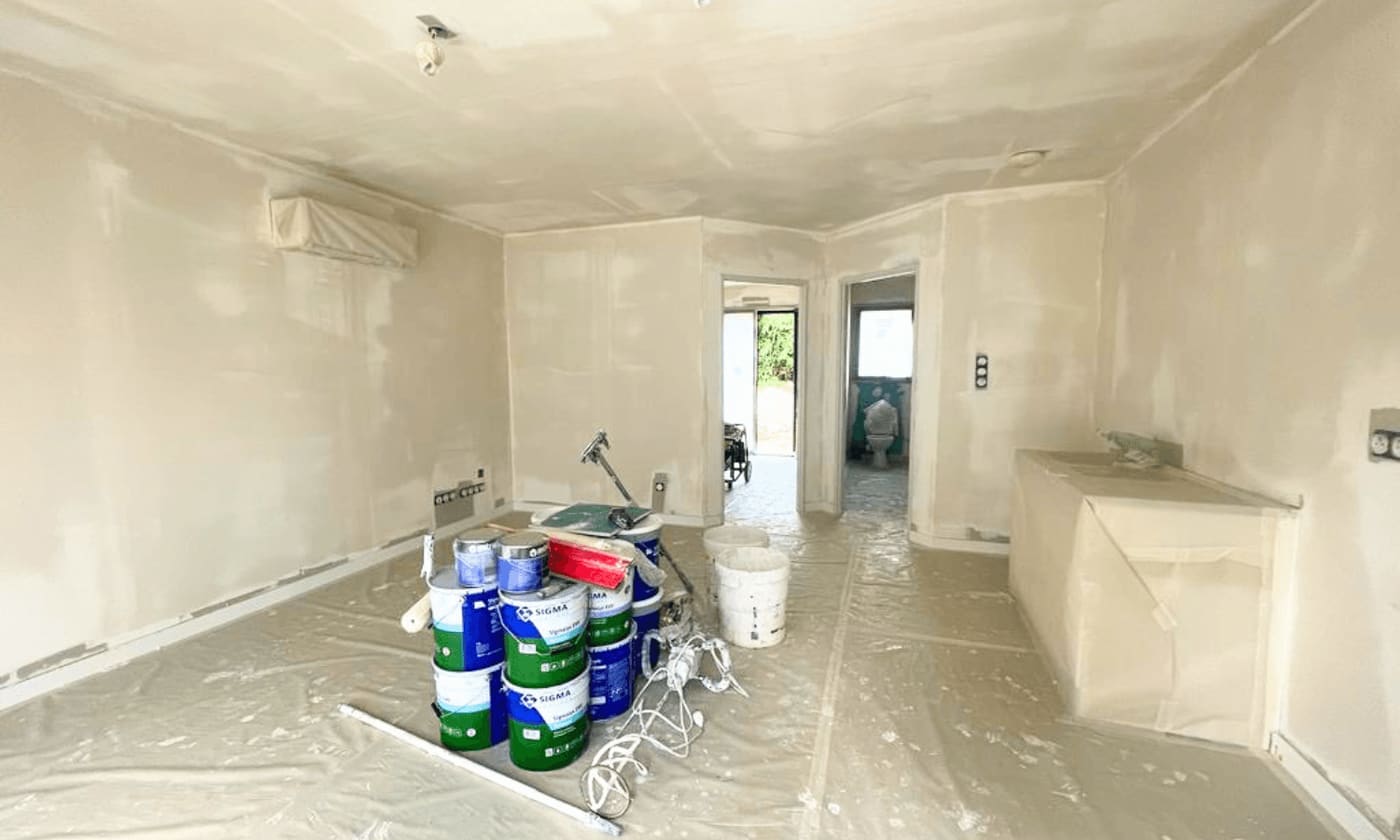 Chantier de peinture Nuanciel en Seine-et-Marne