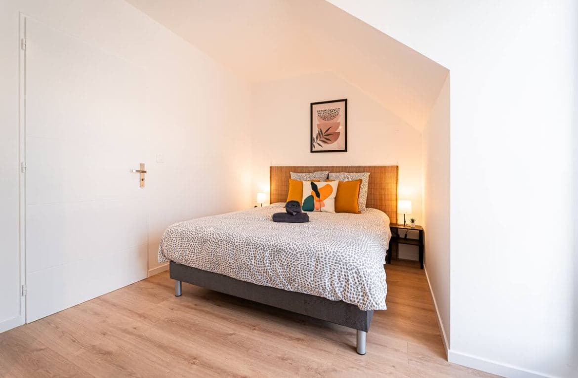 Chambre rénovée par Nuanciel